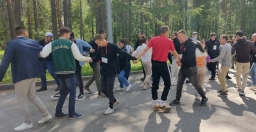 Новый интерактивный тренинг на природе 